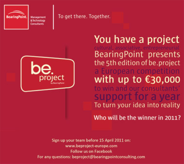 Be.project – Registrieren Sie sich jetzt