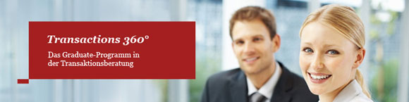 Ihr Einstieg bei PwC: Transactions 360°