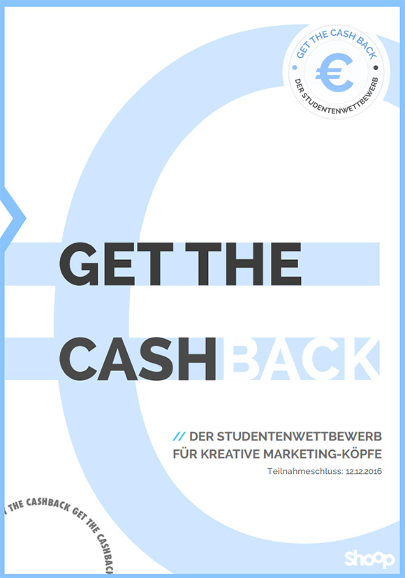 Get The Cash Back – Marketingwettbewerb für Studenten