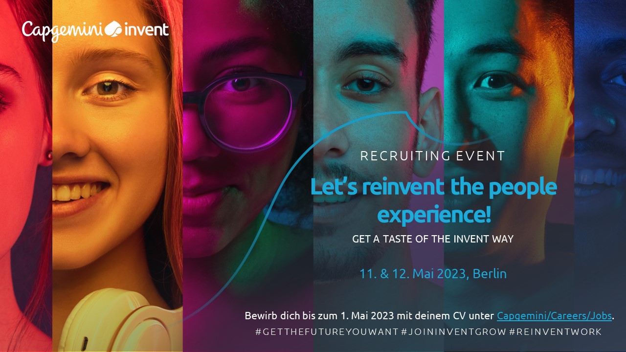 Let’s Reinvent the people experience – get a taste of the invent way