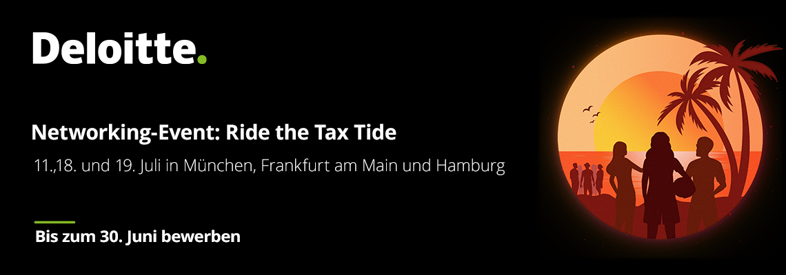 Networking-Event: Ride the Tax Tide - A beach event to get your tax career sailing