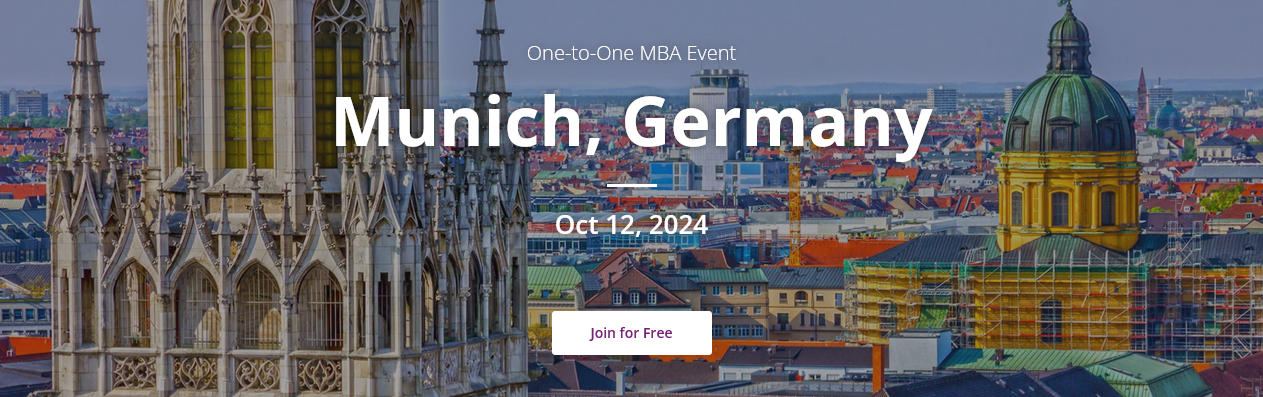 One-to-One Meetings with the World's Top Business Schools - Munich