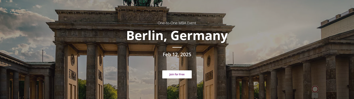 One-to-One Meetings with the World's Top Business Schools - Access MBA Berlin