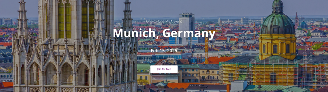 One-to-One Meetings with the World's Top Business Schools - Access MBA Munich