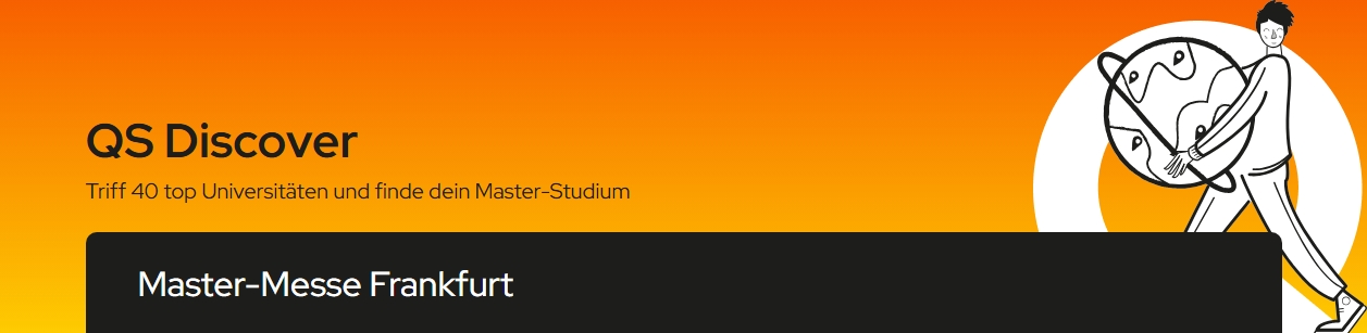 QS Discover - Master-Messe Frankfurt